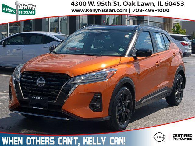 used 2023 Nissan Kicks car, priced at $19,999