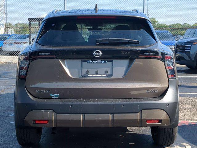 new 2025 Nissan Kicks car, priced at $26,560