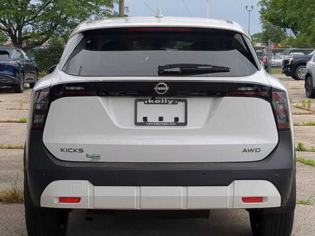 new 2025 Nissan Kicks car, priced at $26,555