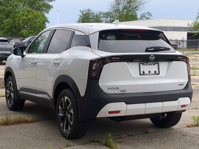 new 2025 Nissan Kicks car, priced at $26,555