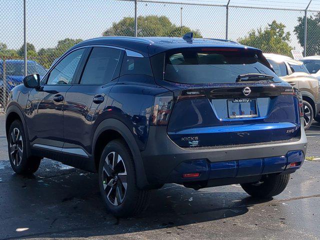 new 2025 Nissan Kicks car, priced at $24,493
