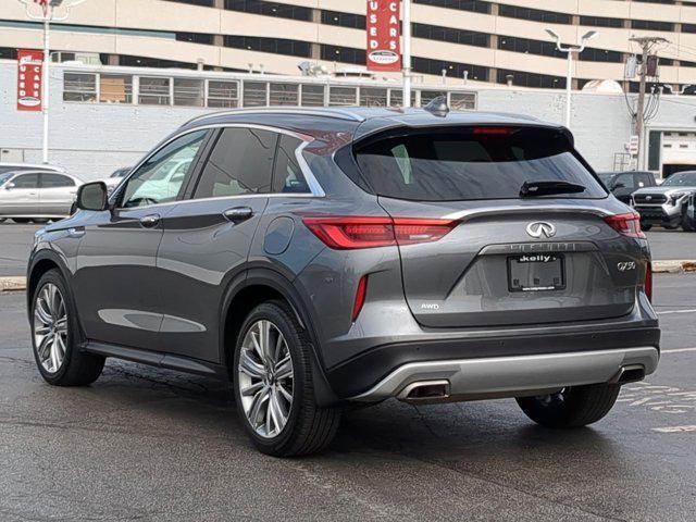 used 2022 INFINITI QX50 car, priced at $34,479