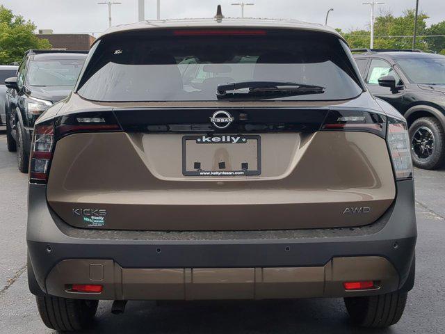 new 2025 Nissan Kicks car, priced at $26,877