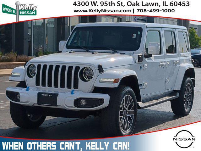 used 2022 Jeep Wrangler Unlimited 4xe car, priced at $36,323