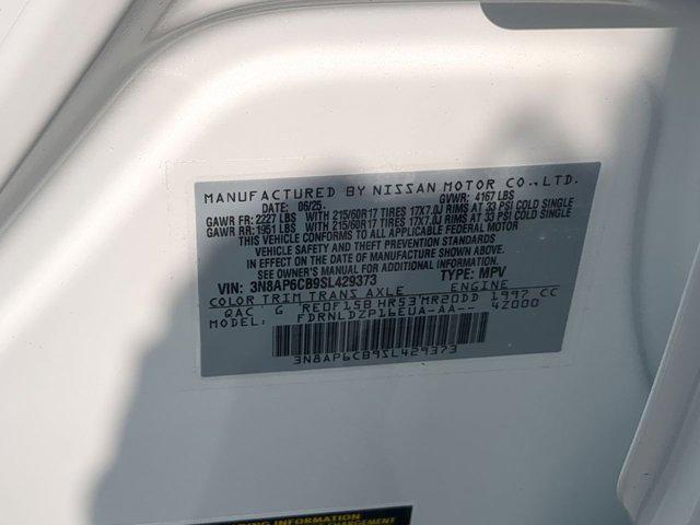 new 2025 Nissan Kicks car, priced at $27,058