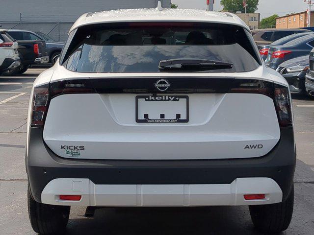 new 2025 Nissan Kicks car, priced at $27,058