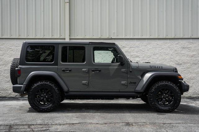 used 2020 Jeep Wrangler Unlimited car, priced at $23,500