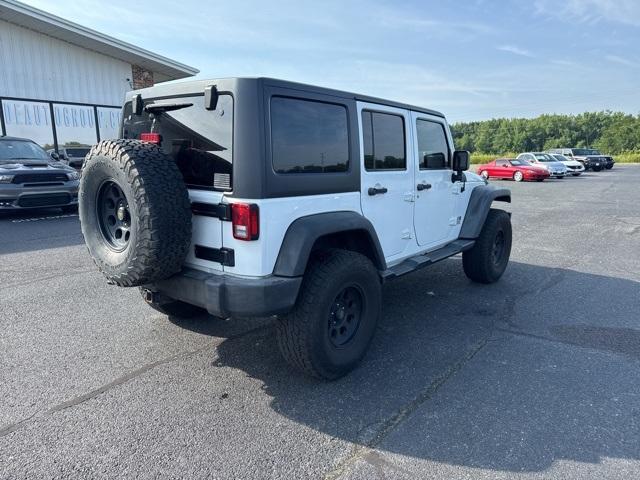 used 2016 Jeep Wrangler Unlimited car, priced at $14,000