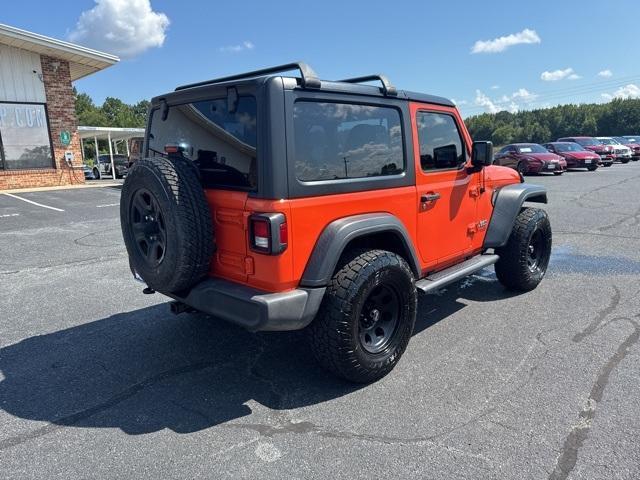 used 2018 Jeep Wrangler car, priced at $21,995