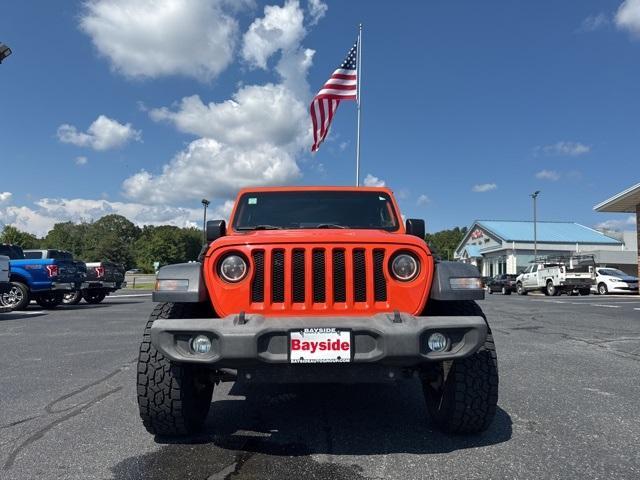 used 2018 Jeep Wrangler car, priced at $21,995