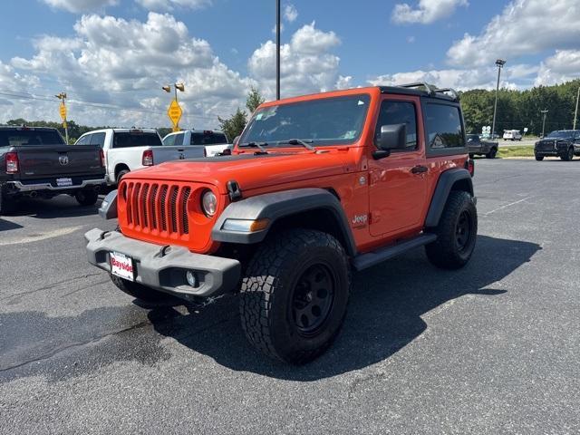 used 2018 Jeep Wrangler car, priced at $21,995
