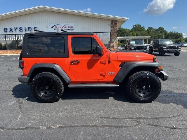 used 2018 Jeep Wrangler car, priced at $21,995