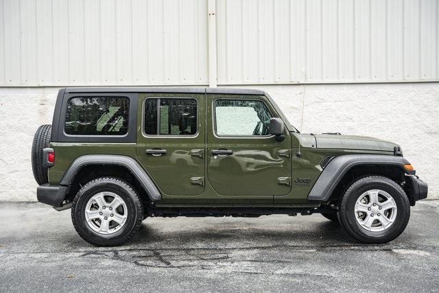 used 2022 Jeep Wrangler Unlimited car, priced at $26,250