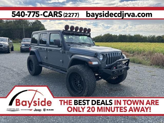 used 2020 Jeep Wrangler Unlimited car, priced at $25,995