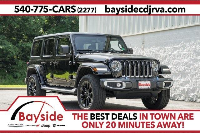 used 2022 Jeep Wrangler Unlimited 4xe car, priced at $31,750