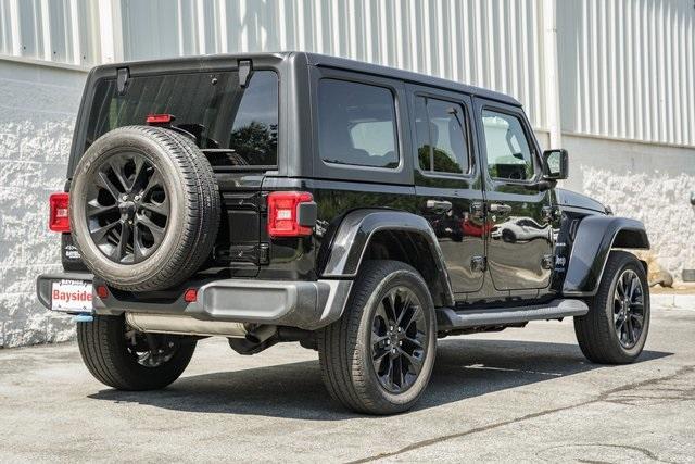 used 2022 Jeep Wrangler Unlimited 4xe car, priced at $31,750
