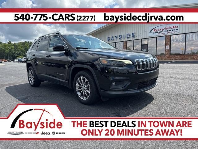 used 2021 Jeep Cherokee car, priced at $22,500