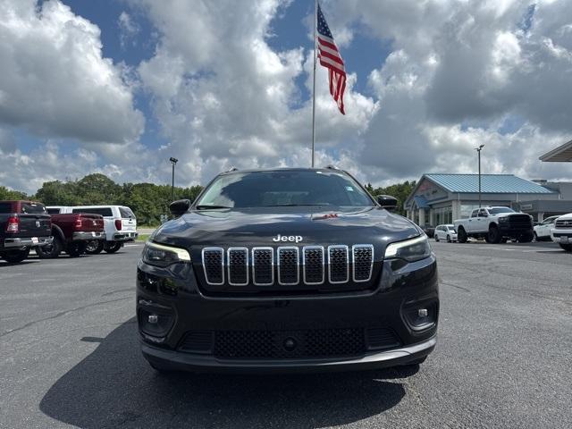 used 2021 Jeep Cherokee car, priced at $22,500