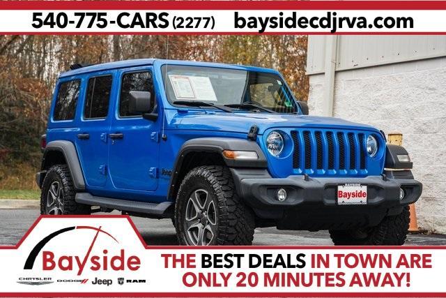 used 2022 Jeep Wrangler Unlimited car, priced at $30,500