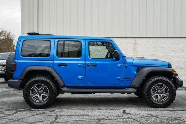 used 2022 Jeep Wrangler Unlimited car, priced at $30,500