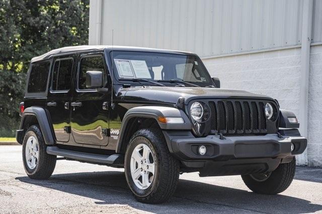 used 2019 Jeep Wrangler Unlimited car, priced at $21,500