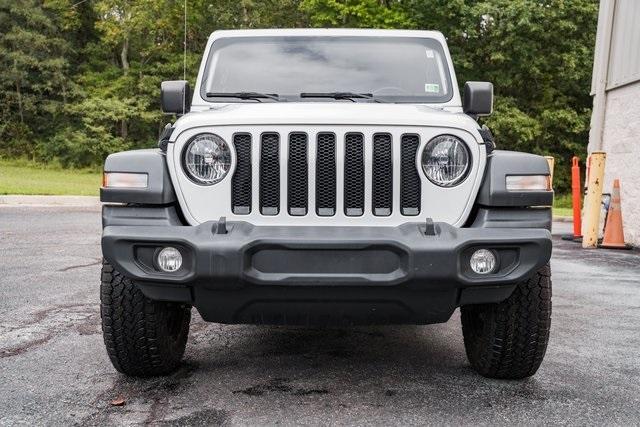 used 2021 Jeep Wrangler Unlimited car, priced at $27,500