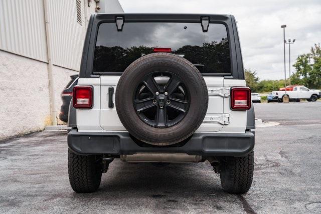 used 2021 Jeep Wrangler Unlimited car, priced at $27,500