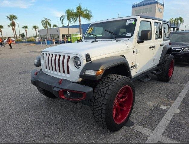 used 2021 Jeep Wrangler Unlimited car, priced at $30,500