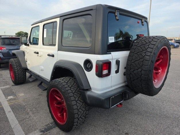 used 2021 Jeep Wrangler Unlimited car, priced at $30,500