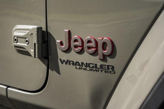 used 2021 Jeep Wrangler Unlimited car, priced at $35,500