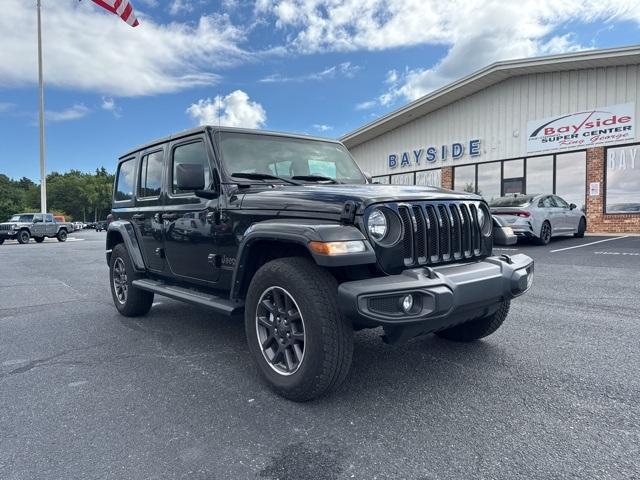 used 2021 Jeep Wrangler Unlimited car, priced at $31,500