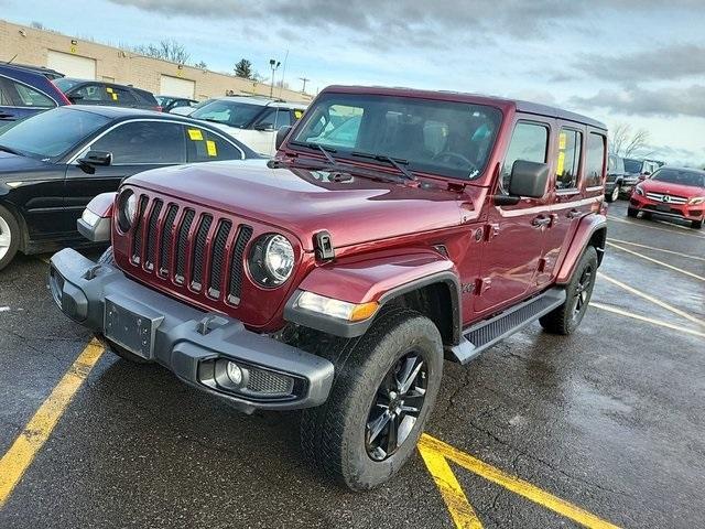 used 2021 Jeep Wrangler Unlimited car, priced at $33,495