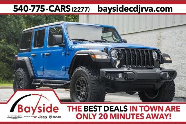 used 2023 Jeep Wrangler car, priced at $31,500
