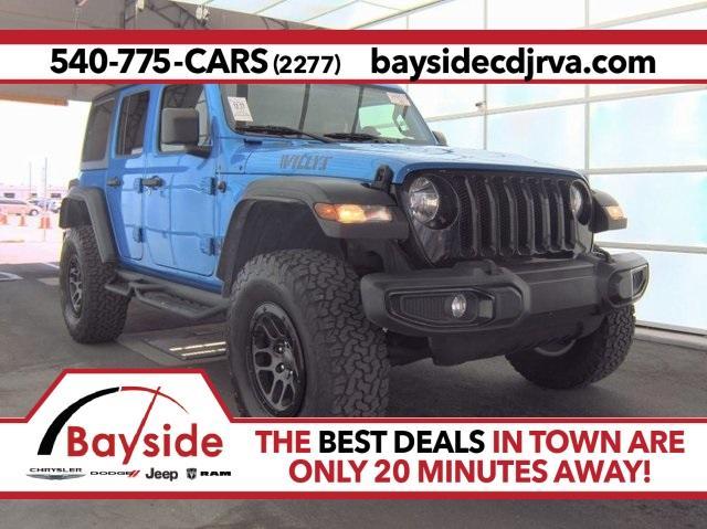 used 2023 Jeep Wrangler car, priced at $33,250