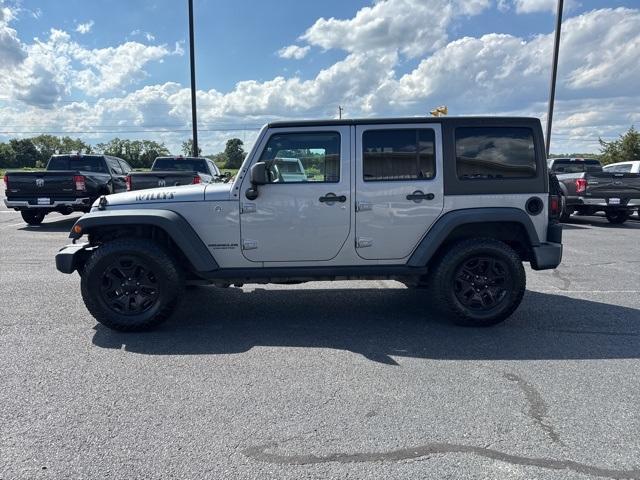 used 2016 Jeep Wrangler Unlimited car, priced at $18,000