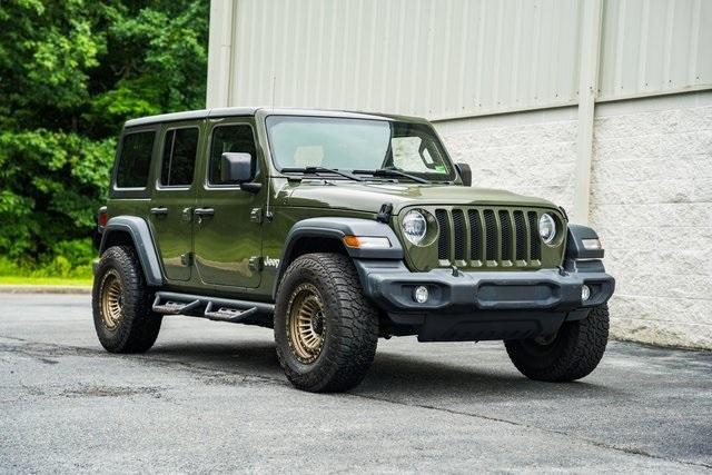 used 2020 Jeep Wrangler Unlimited car, priced at $25,750