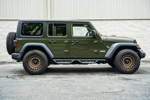 used 2020 Jeep Wrangler Unlimited car, priced at $25,750