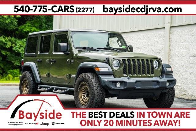 used 2020 Jeep Wrangler Unlimited car, priced at $25,750