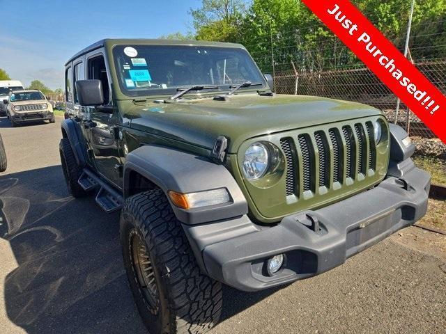 used 2020 Jeep Wrangler Unlimited car, priced at $26,500