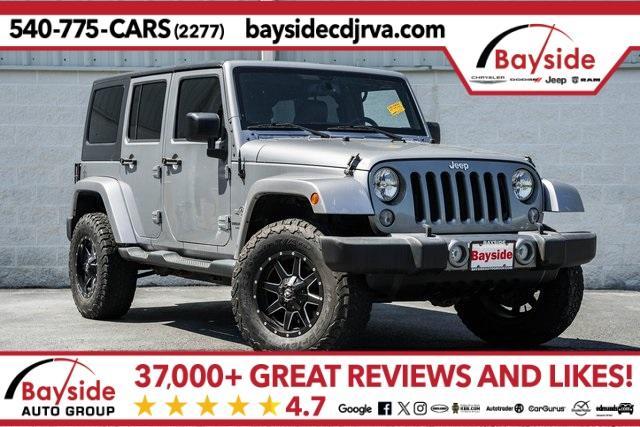 used 2015 Jeep Wrangler Unlimited car, priced at $23,795