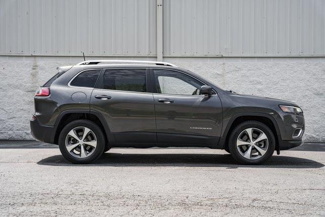 used 2021 Jeep Cherokee car, priced at $21,545