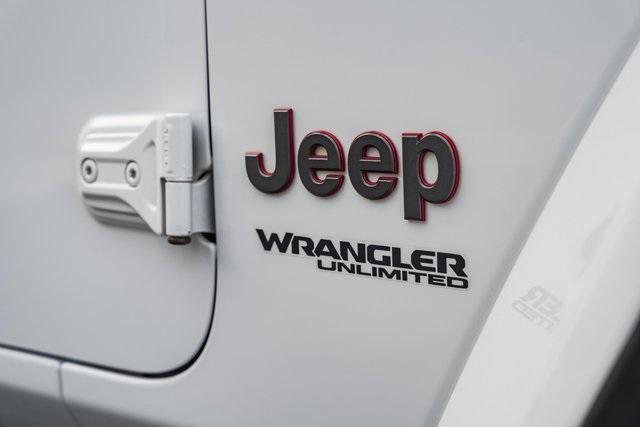 used 2021 Jeep Wrangler Unlimited car, priced at $27,500