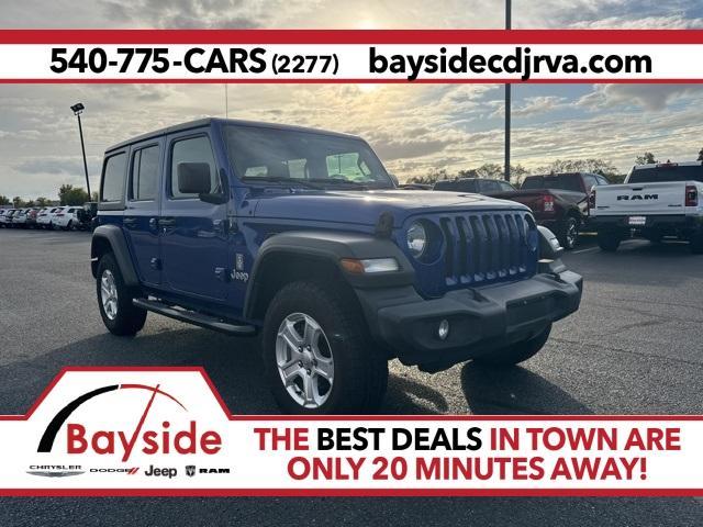 used 2019 Jeep Wrangler Unlimited car, priced at $21,250