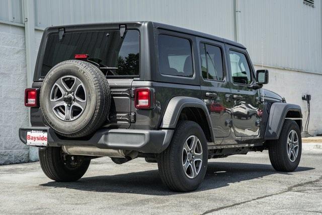 used 2022 Jeep Wrangler Unlimited car, priced at $28,750