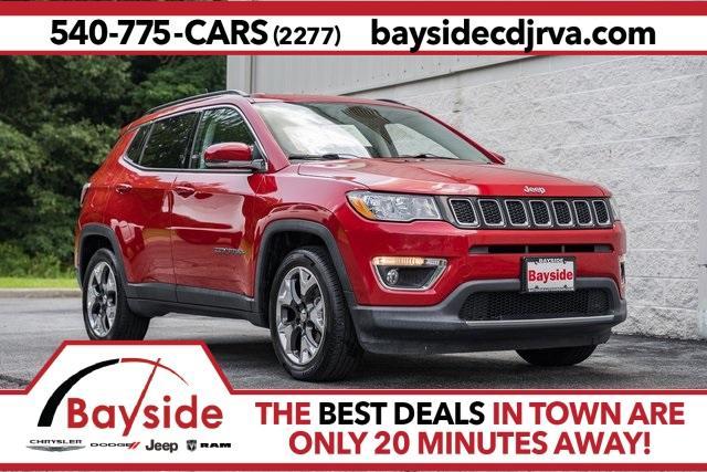 used 2019 Jeep Compass car, priced at $18,500