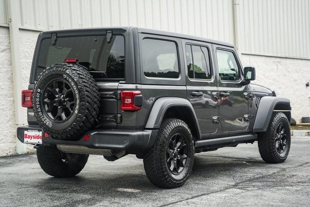 used 2020 Jeep Wrangler Unlimited car, priced at $27,750
