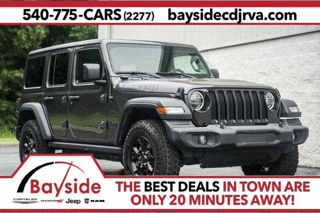 used 2020 Jeep Wrangler Unlimited car, priced at $27,750