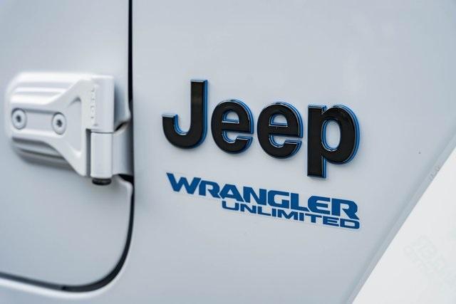 used 2022 Jeep Wrangler Unlimited 4xe car, priced at $29,000