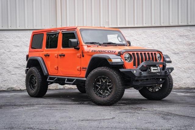 used 2019 Jeep Wrangler Unlimited car, priced at $31,295