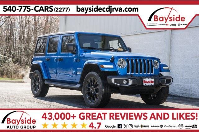 used 2021 Jeep Wrangler Unlimited 4xe car, priced at $28,495